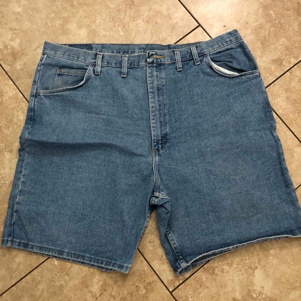 Wrangler Men's Light Blue Jean Shorts